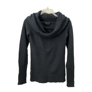 BCBGMaxazria Contrasting Cowl Neck Sweater Small